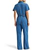 Wrangler Garage Point Collar Short Sleeve Denim Coverall - Image 2