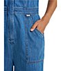 Wrangler Garage Point Collar Short Sleeve Denim Coverall - Image 5