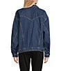 Wrangler Wrangler® Girlfriend Denim Jacket, Color:Daffodil - Image 2