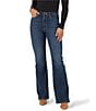 Color:Brockton - Image 1 - Wrangler® High Rise Fierce Flare Jeans