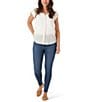 Color:Marina - Image 6 - Wrangler® High Rise Skinny Jeans