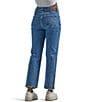 Color:Topaz - Image 2 - Wrangler® High Rise Straight Ankle Jeans