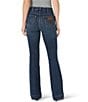 Color:Sara - Image 2 - Wrangler® High Rise Trouser Flare Jeans
