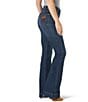 Color:Sara - Image 3 - Wrangler® High Rise Trouser Flare Jeans