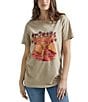 Color:Trenchcoat - Image 1 - Wrangler® Landscape Graphic Boyfriend T-Shirt