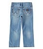 Color:Roughhouse - Image 2 - Wrangler® Little Boys 2T-7 Retro® Slim Fit Straight Leg Denim Jeans