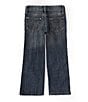Color:Falls City - Image 2 - Wrangler® Little Boys 2T-7 Retro® Falls City Relaxed Fit Bootcut Denim Jeans