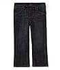 Color:Dax - Image 1 - Wrangler® Little Boys 2T-7 Retro® Slim Fit Bootcut Denim Jeans