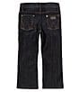 Color:Dax - Image 2 - Wrangler® Little Boys 2T-7 Retro® Slim Fit Bootcut Denim Jeans