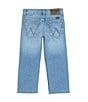 Color:Cool Blue - Image 2 - Wrangler® Little Boys 4T-7 Kabel Regular-Fit Straight-Leg Denim Jeans