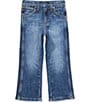Wrangler Wrangler® Little Boys Slim Boot Jeans, Color:Moore - Image 2