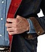 Wrangler® Long Sleeve Blanket Lined Denim Jacket - Image 4