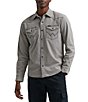 Wrangler Long Sleeve Grey Denim Shirt - Image 1