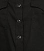 Wrangler Wrangler® Long Sleeve Pointed Front-And-Back Yoke Western Shirt, Color:Black - Image 4