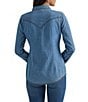 Wrangler® Long Sleeve Snap Front Western Shirt - Image 2