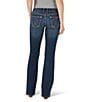 Color:Dark Blue - Image 2 - Wrangler® Mae Mid Rise Bootcut Jeans