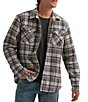Wrangler Plaid Flannel Shirt Jacket - Image 1