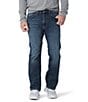 Color:Dunn - Image 1 - Wrangler® Relaxed Fit Stretch Bootcut Denim Jeans