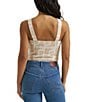 Wrangler® Retro® Boot Print Jacquard Bustier Top - Image 2