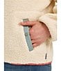 Wrangler Wrangler® Retro® Long-Sleeve Sherpa Pullover, Color:White - Image 5
