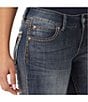 Color:Medium Blue - Image 4 - Wrangler® Retro Sadie Low Rise Stitch Pocket Bootcut Jeans