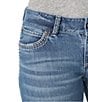 Color:Tiffany - Image 4 - Wrangler® Retro Sadie Low Rise Back Stitch Pocket Bootcut Jeans
