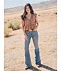 Wrangler Short Flutter Sleeve Blouse - Image 4