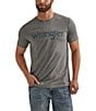 Color:Pewter - Image 1 - Wrangler® Short Sleeve Logo T-Shirt