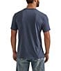 Color:Navy - Image 2 - Wrangler® Short Sleeve Logo T-Shirt