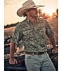 Wrangler Short Sleeve Olivine Print Performance Shirt - Image 6