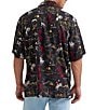 Wrangler Short Sleeve Printed Coconut Cowboy Button Front Shirt - Image 2