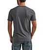 Color:Asphalt - Image 2 - Wrangler® Short Sleeve Shield Eagle Graphic T-Shirt