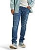 Color:Maverick - Image 1 - Wrangler® Slim-Fit Tapered-Leg Jeans