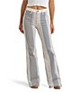 Wrangler Stripe Print 70s Flare Leg High Rise Coordinating Jean - Image 1