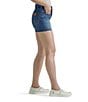 Color:Samantha - Image 3 - Wrangler® Western Mid Rise Frayed Hem Shorts