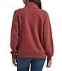 Wrangler Wild West Mock-Neck Quarter-Zip Sweatshirt - Image 2