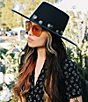 Color:Black - Image 4 - Rochelle Charm Panama Hat