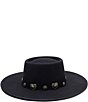 Color:Black - Image 3 - Rochelle Charm Panama Hat