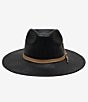 Color:Black - Image 2 - Valencia Straw Panama Hat