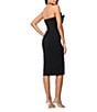 Xscape 3D Ruffle Strapless Midi Dress - Image 2