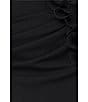 Xscape 3D Ruffle Strapless Midi Dress - Image 4