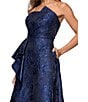 Xscape Brocade Strapless Sleeveless Floor Length Ball Gown - Image 4