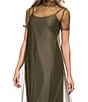 Xscape Mock Neck Organza Maxi Dress - Image 4