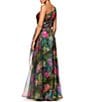 Xscape One Shoulder Ruffle Skirt Evening Gown - Image 2