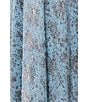 Xscape Plus Size Ruffled One Shoulder Crinkled Foil A-Line Gown, Color:Aqua/Platinum - Image 5