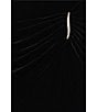 Xscape Sleeveless Side Ruching Velvet Gown - Image 5