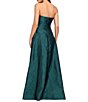 Xscape Strapless Brocade Evening Gown - Image 2