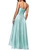 Xscape Strapless Organza Ruffle Gown - Image 2