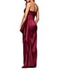 Xscape Stretch Mikado Strapless Side Ruffle Sheath Gown - Image 2