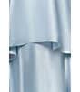Xscape Tiered Satin Gown - Image 5